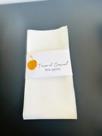 Serviette personnalisée mariage