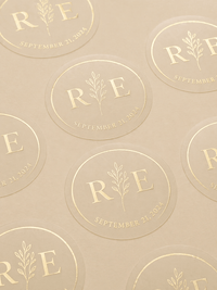 Stickers personnalisé mariage