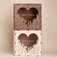 Urne mariage fleur