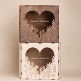 Urne mariage fleur