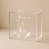 Urne mariage transparente