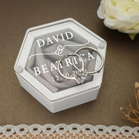 boîte alliance blanche personnalisé