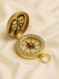 boussole personnalisée mariage