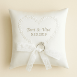coussin alliance mariage personnalisé