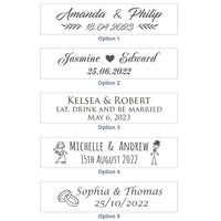 décapsuleur personnalisé mariage