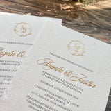 Faire part mariage château​