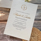 Faire part mariage château​