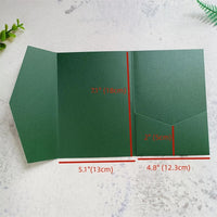 faire part mariage vert emeraude​