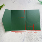 faire part mariage vert emeraude​