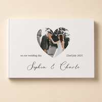 livre d'or mariage avec photo