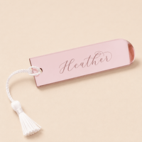 marque place mariage rose gold