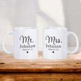 mug personnalisé mariage