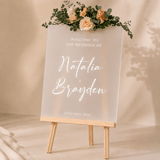 panneau de bienvenue mariage champêtre