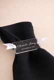 ruban serviette mariage